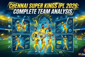 Chennai Super Kings IPL 2026: Complete Team Analysis, Squad, Stats & Playoff Chances