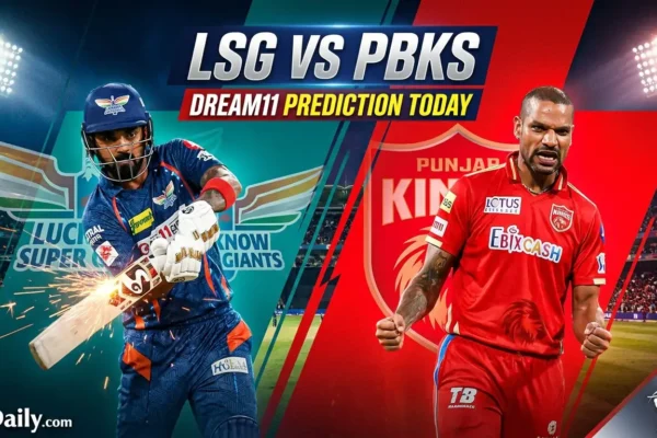 LSG vs PBKS Dream11 Prediction Today (Match 29 IPL 2026) – Team, Captain & Tips