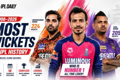 Most Wickets in IPL History (2008–2026) – Top Bowlers List, Records & Stats