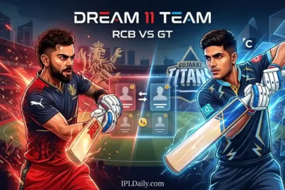 RCB vs GT Dream11 Prediction Today, Playing 11 & Pitch Report
