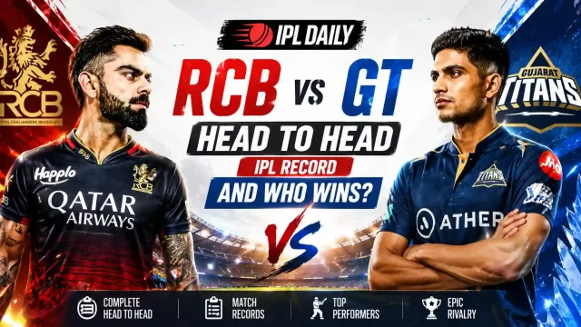 RCB vs GT Head-to-Head Record in IPL: Complete Stats, Results, IPL 2026 Final & Kohli vs Gill Rivalry