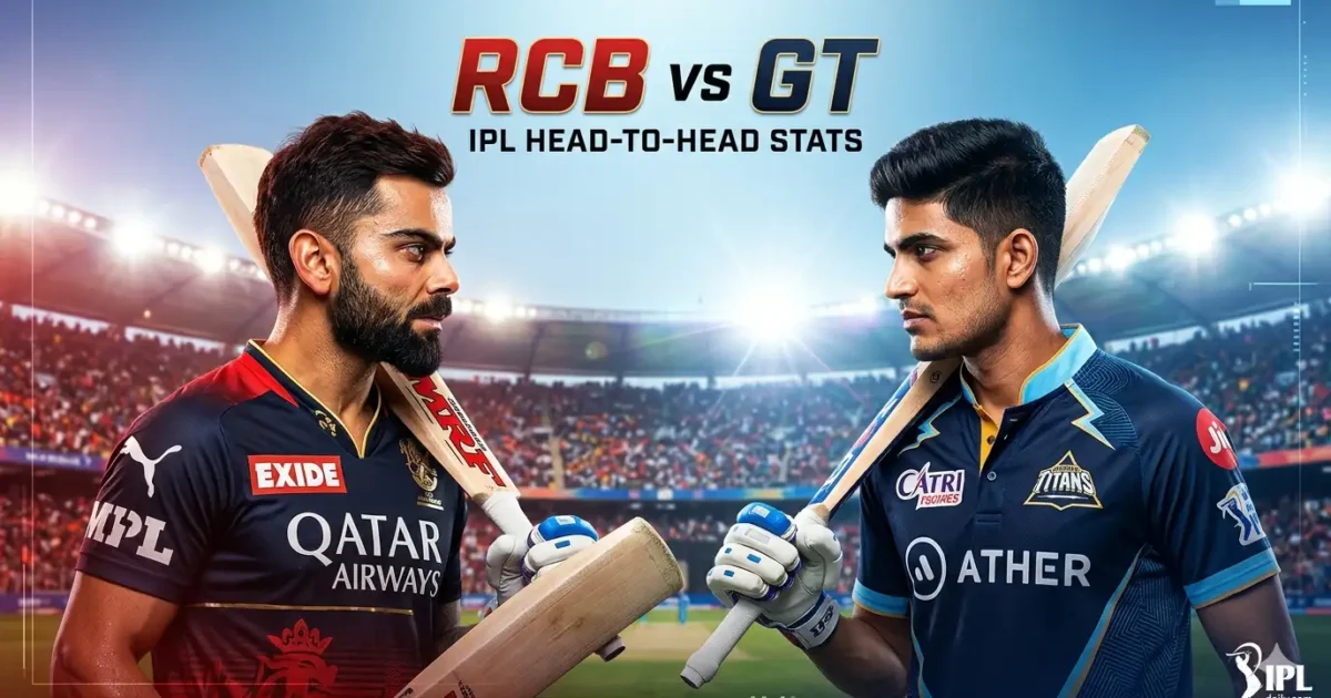 RCB vs GT Head-to-Head IPL Records & Deep Stats Analysis
