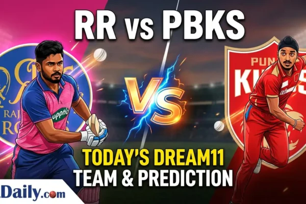 RR vs PBKS Dream11 Prediction Today: Pitch, Team & Win Tips (IPL 2026)