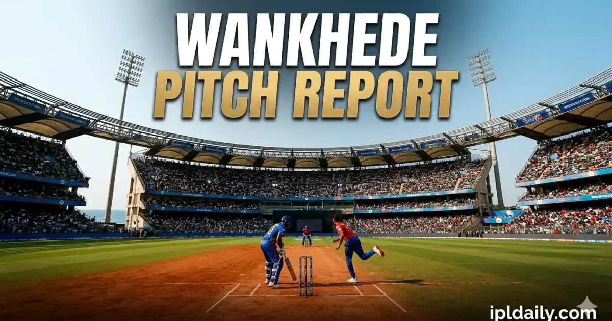 Wankhede Pitch Report IPL 2026 – Batting or Bowling?