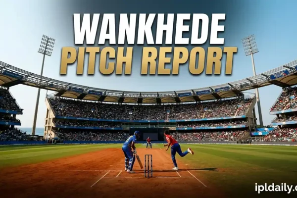 Wankhede Pitch Report IPL 2026 – Batting or Bowling?