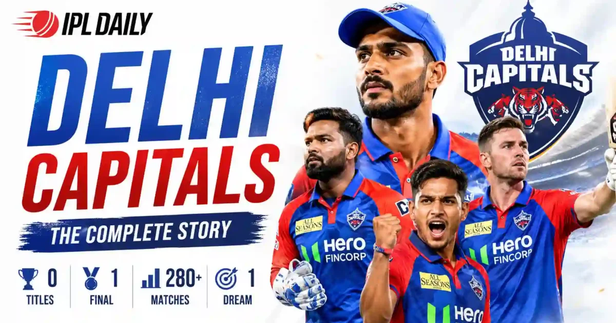 Delhi Capitals IPL Stats 2026: The Untold Story Behind DC’s 19-Year Trophy Curse