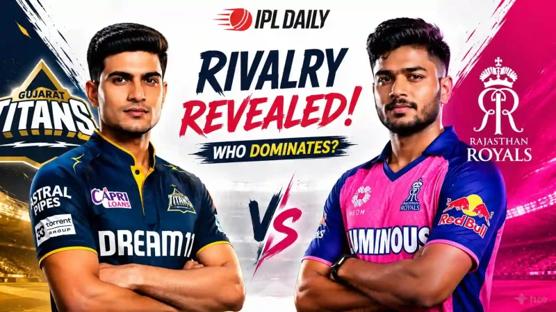 GT vs RR Head to Head Record: Who Leads Gujarat Titans vs Rajasthan Royals in IPL History? Full Stats