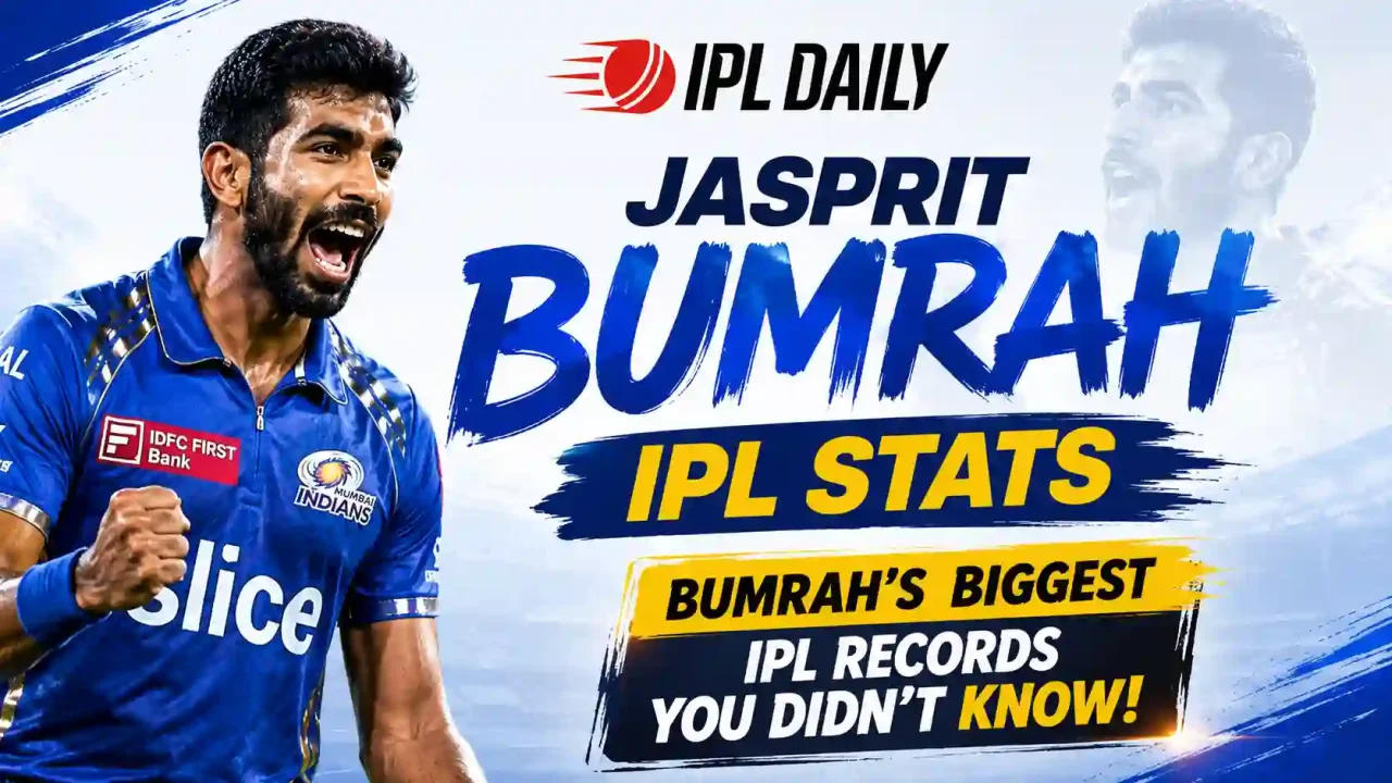 Jasprit Bumrah IPL Stats: 187 Wickets, Season by Season