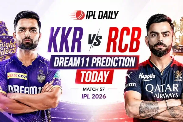 KKR vs RCB Dream11 Prediction: Best Team, Captain & Differential Picks