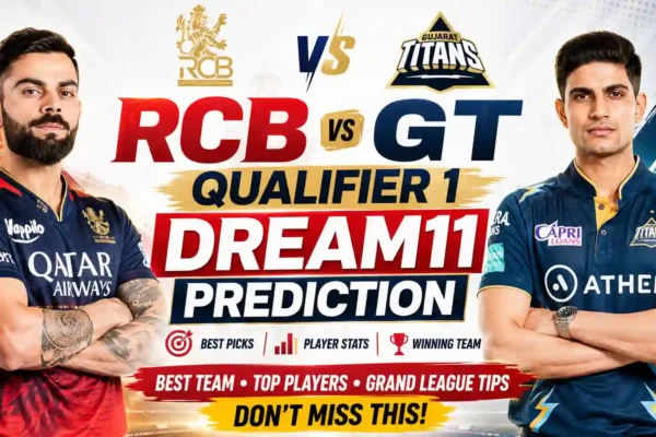 RCB vs GT Dream11 Prediction: Qualifier 1 Fantasy Team & Picks