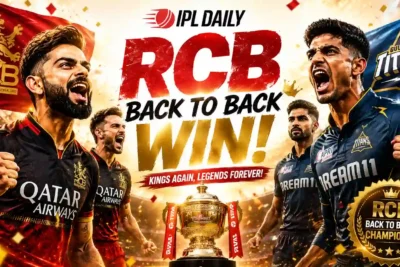 RCB Win IPL 2026 Final: Beat GT by 5 Wickets, Back-to-Back Champions