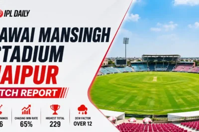 Sawai Mansingh Stadium Jaipur Pitch Report IPL 2026: Batting or Bowling Analysis