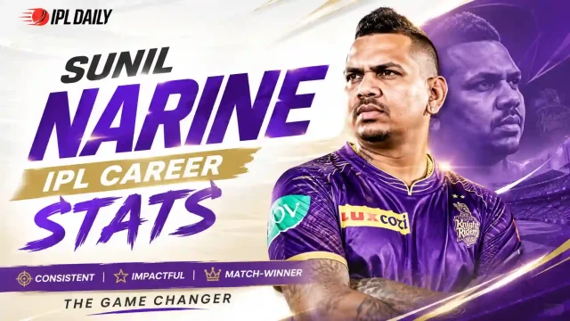 Sunil Narine IPL Stats: Career Records, Wickets, Runs and Season-Wise Performance