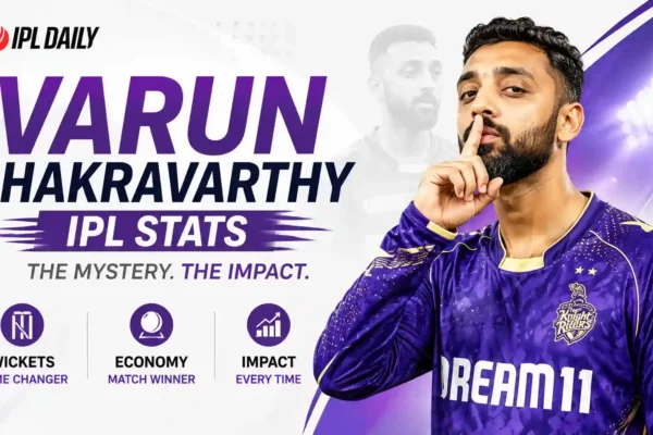 Varun Chakravarthy IPL Stats 2026: KKR Mystery Spinner’s Records, Wickets & Career Story