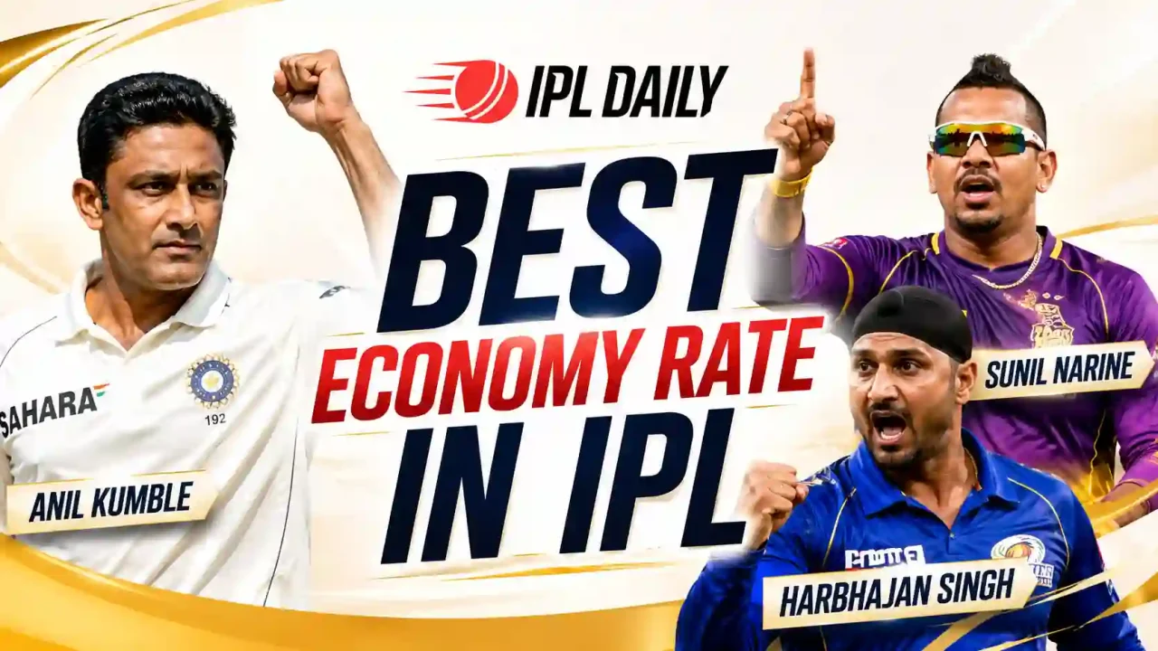 Best Economy Rate in IPL History: Top 8 Most Economical Bowlers of All Time