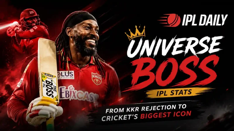 Chris Gayle IPL Stats: From KKR Rejection to the Universe Boss Who Changed IPL History