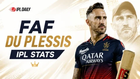Faf du Plessis IPL Stats, Records, Runs & Complete Career Analysis