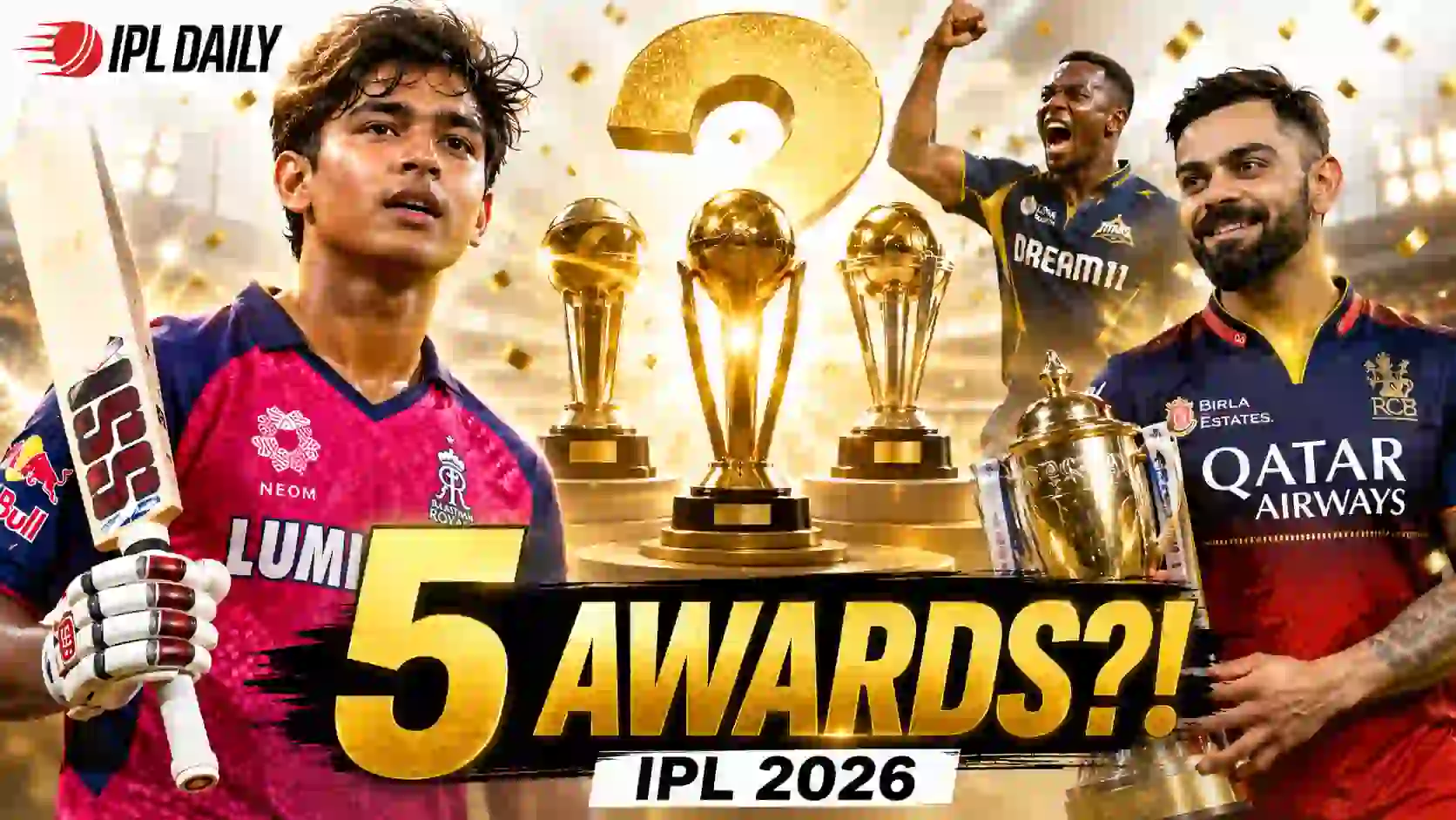 IPL 2026 Awards List: All Winners & Major Award Winners
