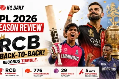 IPL 2026 Season Review: RCB Win Back-to-Back Titles, Vaibhav Sooryavanshi's Historic Record-Breaking Season Stuns Cricket World