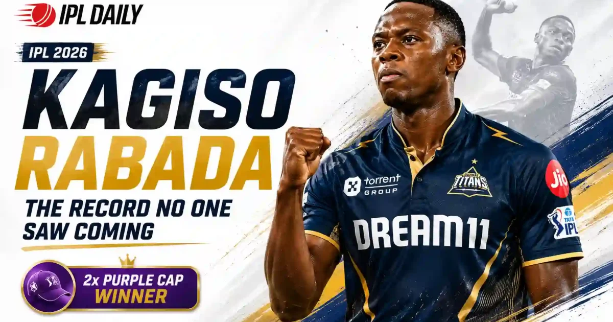 Kagiso Rabada IPL Stats 2026: The Record No One Saw Coming From GT’ Pace Machine