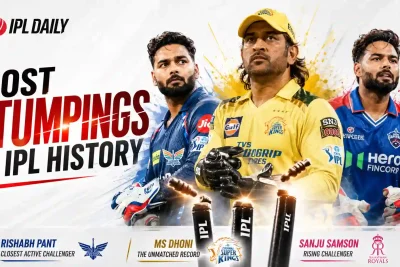 Most Stumpings in IPL History: MS Dhoni's Untouchable Record and the Complete All-Time Top 10