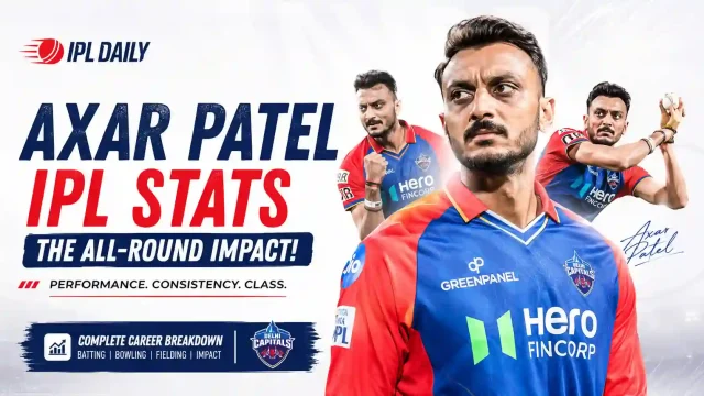 Axar Patel IPL Stats: Wickets, Runs and Season by Season