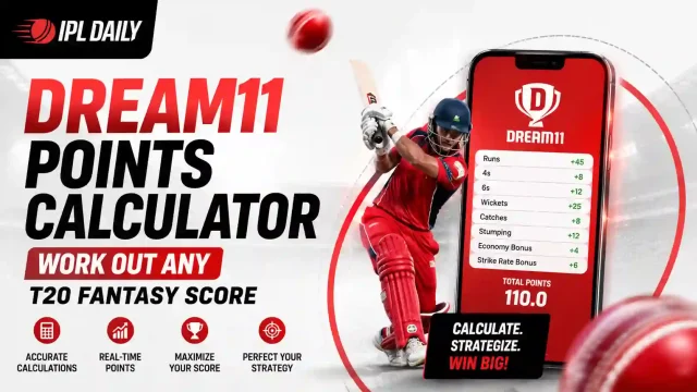 Dream11 Points Calculator: Work Out Any T20 Fantasy Score