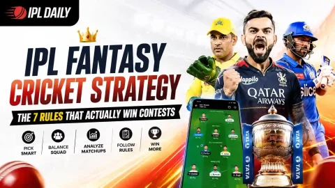 IPL Fantasy Cricket Strategy: The 7 Rules That Actually Win Contests