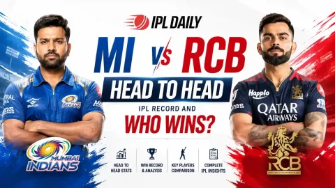 MI vs RCB Head to Head: IPL Record and Who Wins