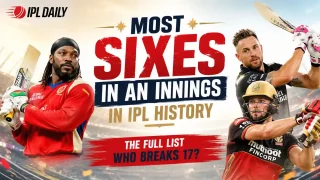 Most Sixes in an Innings in IPL History: The Full List and Who Breaks 17