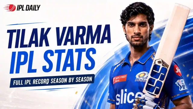 Tilak Varma IPL Stats: Runs, Records & Season-by-Season Career